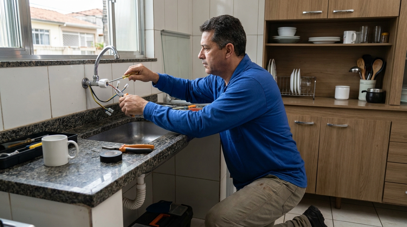 Reparo em Torneira Elétrica em Londrina‑PR