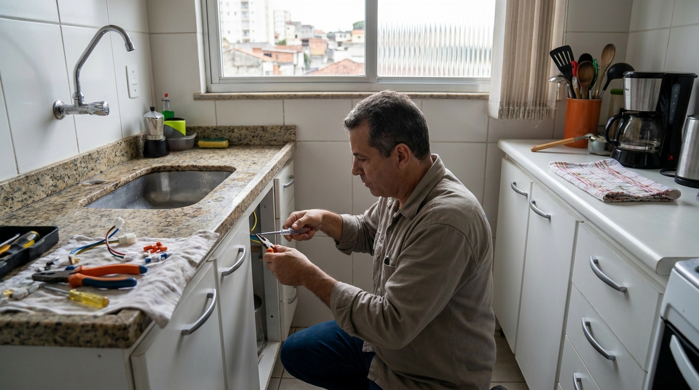 Troca de Torneira Elétrica em Londrina‑PR